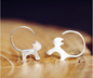 925 Sterling Silver Cute Cat Earrings For Women Offer