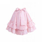 Ruffles & Bow Lolita Cotton Skirt