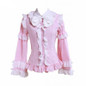 Ruffles & Bow Lolita Cotton Blouse