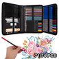 71/74Pcs Art Drawing Pencil Set Colored Sketch Pencil Set Professional Artist Painting Oil Pencil Sketch Art Stationery Supplies
