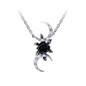 Black Goddess Necklace, Alchemy Gothic