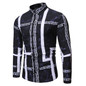 Luxury Royal Baroque Floral Print Chemise Casual Dress Shirt