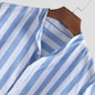 Sexy Slim Fit Striped Casual Short Sleeve Shirts