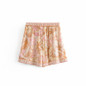 vintage chic floral print tassel Boho Bohemian Shorts