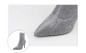 Women's stiletto high heeled stretch socks boots sequin sexy party nightclub ankle booties