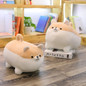 Cute Angry Shiba Inu Dog Plush Corgi Chai Pillow