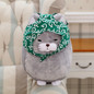 Kawaii Babushka Cat Plush Toy