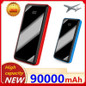 90000 mAh High Capacity Power Bank Mobile Phone Fast Charger Portable Travel Powerbank for Xiaomi Samsung IPhone Poverbank