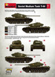 MiniArt Military Models 1/35 T44 Soviet Medium Tank Kit