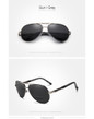 Men Vintage Aluminum Polarized Sunglasses