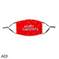 Christmas Cotton Face Masks Adults, Washable with Adjustable Ear loop