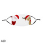 Christmas Cotton Face Masks Adults, Washable with Adjustable Ear loop