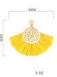 Fashion Rattan Tassels  Earring Accessories