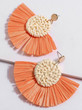 Fashion Rattan Tassels  Earring Accessories