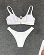 Underwire Cut Out Bikini Set