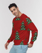 Merry Christmas Masculine Classic French Terry Crewneck Pullover