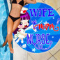 WIFE MOM NURSE BEACH/PICNIC BLANKET