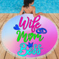 WIFE MOM BOSS BEACH/PICNIC BLANKET