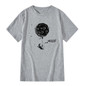 100% cotton short sleeve Interesting space flight design  men Tshirt