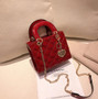 Luxury Brand Tote bag 2020 Fashion New High Quality Patent Leather Women's Designer Handbag Lingge Chain Shoulder Messenger Bag