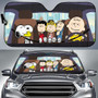 Snoopy and Peanuts Car Auto Sun Shade Windshield Funny