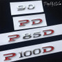 Tesla Model S & X Trim Denomination Emblem Badge Letters