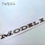 Tesla Model X Emblem Badges Letters (5 options)