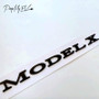 Tesla Model X Emblem Badges Letters (5 options)