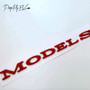 Tesla Model S Emblem Badges Letters (5 options)