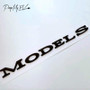 Tesla Model S Emblem Badges Letters (5 options)