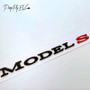 Tesla Model S Emblem Badges Letters (5 options)