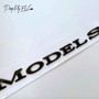 Tesla Model S Emblem Badges Letters (5 options)