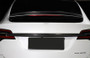 Genuine Carbon Fiber Trunk Tailgate Trim for Model X (Gloss)