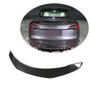 Genuine Carbon Fiber Curved Spoiler Model 3 (Gloss)