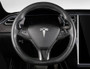 Genuine Carbon Fiber Steering Wheel Fascia for Model X (Gloss)