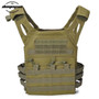 Molle Military Shooting Vest Protective Plate Carrier Tactical Vest for Outdoor Hunting Airsoft Paintball Waistcoat Vests