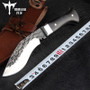 Voltron Outdoor knife hand-forged tactical straight knife wilderness Voltron survival knife hunting knife EDC self-defense