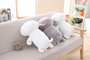 Cuddly Lying Cat Plush Pillow