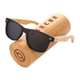 BARCUR Polarized Bamboo Sunglasses WSG09