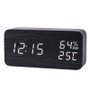 Modern Led Alarm Clock with Temperature Humidity Display