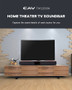 Wooden Bluetooth Soundbar - TV Home Theater Surround Sound System