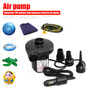 Portable Electric Air Pump for Air Mattress Inflatable Couch Pool Float Blow up Pool Raft Bed Boat Toy US Plug 110V AC+ Car 12V