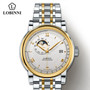 LOBINNI  Japan Movement Mechanical Watch Men Automatic Male Wristwatch Waterproof Moon Phase Men Watch Luxury Brand 5010