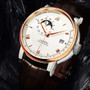 LOBINNI  Japan Movement Mechanical Watch Men Automatic Male Wristwatch Waterproof Moon Phase Men Watch Luxury Brand 5010