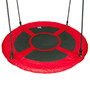 400 LBS Large Capacity Kids Outdoor Round Nest Hanging Rope
