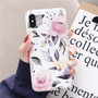 FLYKYLIN Marble Flower Case For Samsung Galaxy A40 A50 A70 A41 A51 A71 Back Cover Soft Silicone Phone Cases Cartoon Coque Shell