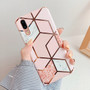 FLYKYLIN Marble Flower Case For Samsung Galaxy A40 A50 A70 A41 A51 A71 Back Cover Soft Silicone Phone Cases Cartoon Coque Shell