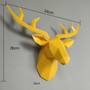 3D Deer Head Sculpture