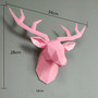 3D Deer Head Sculpture