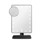 20LED Dimmable Make-up Table Mirror 12" Screen with Removable Suction Cup 10X Magnification Magnifier